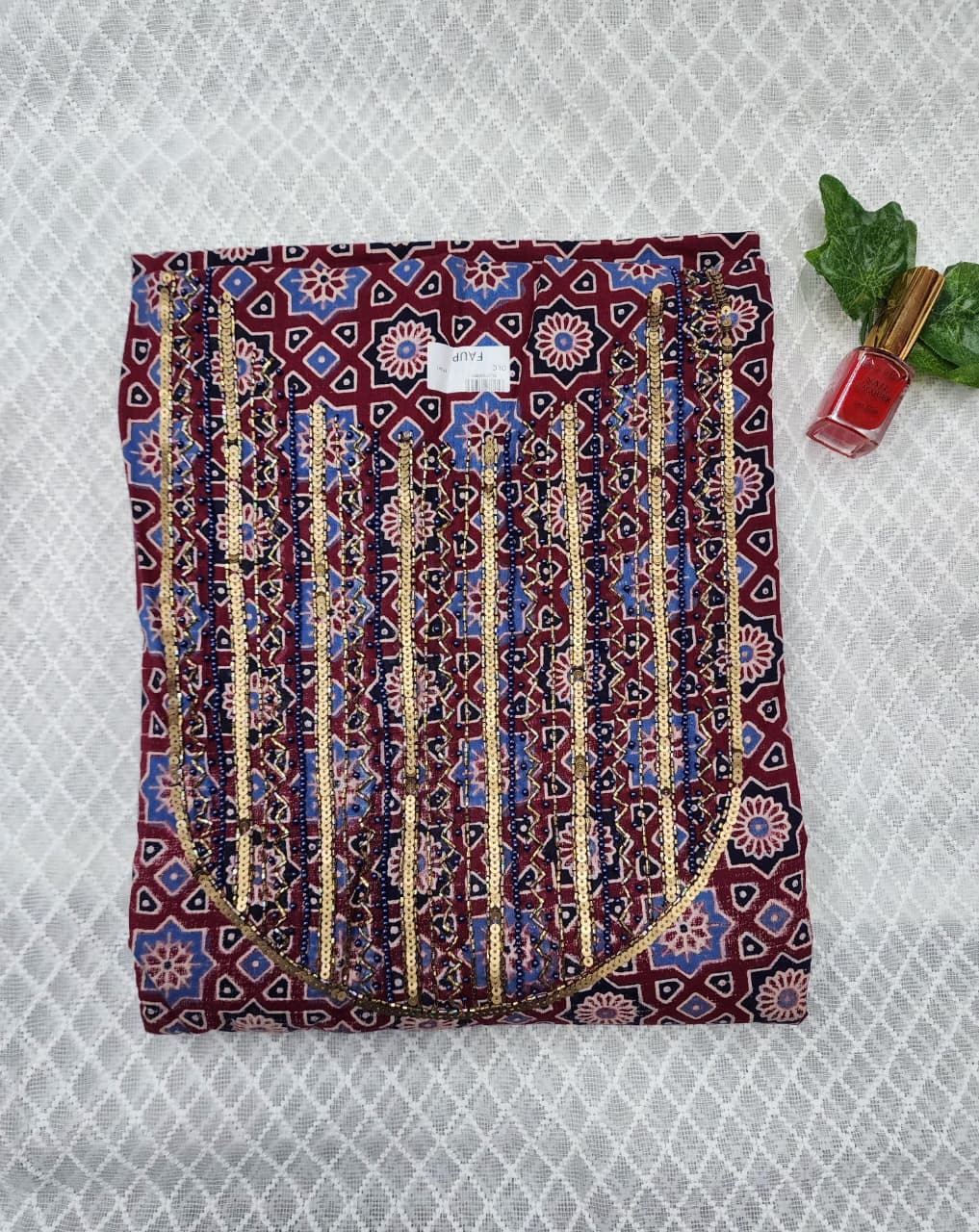 Embroidered Cotton Suit Set – Multi Color Variants - Image 5